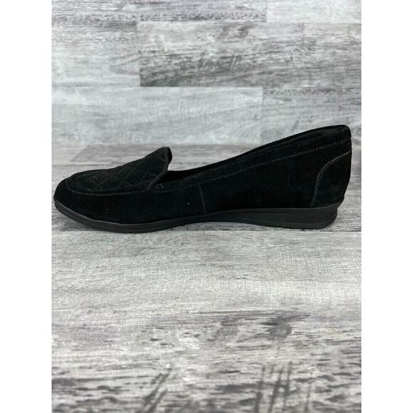 Easy Spirit Womens Size 10 Black Suede Loafers - Picture 6 of 8